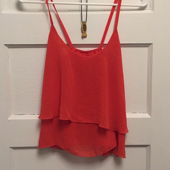 Chiffon tank top - Picture 3 of 4